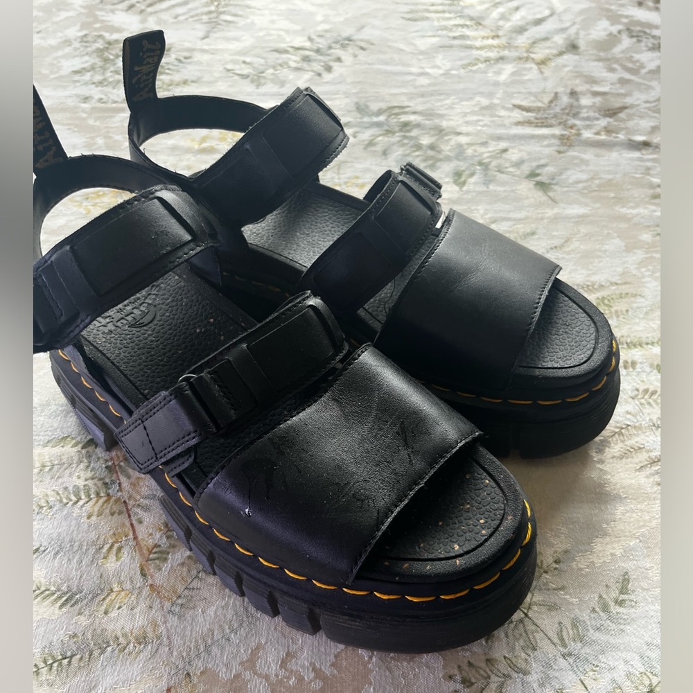 Doc Martins Platform Sandals with Air Cushion Soles